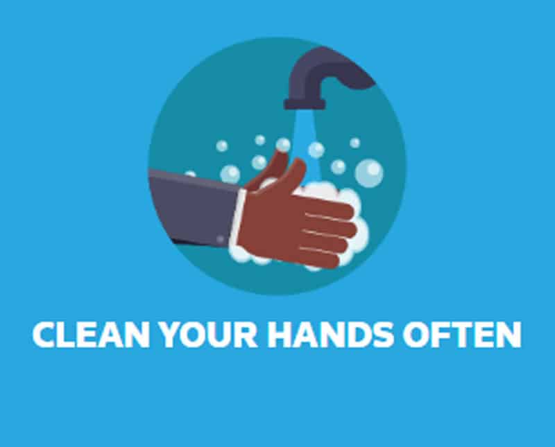 Clean your hand